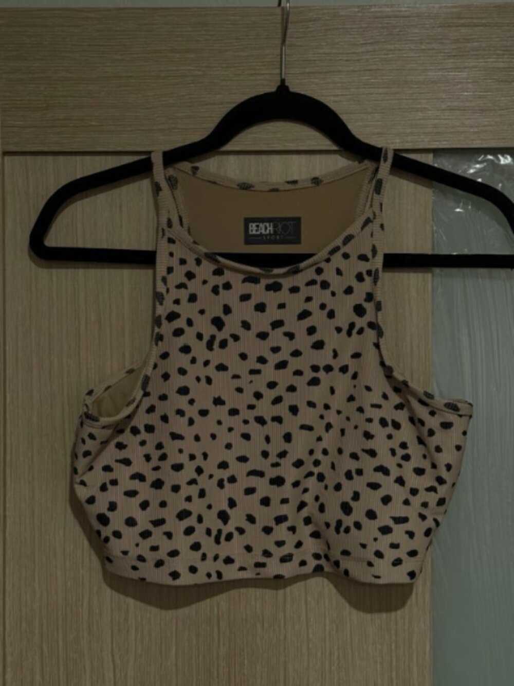 Beach riot racer back top